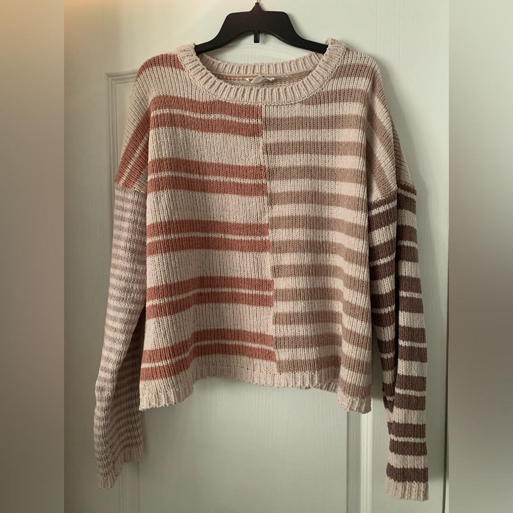 Super soft striped sweater